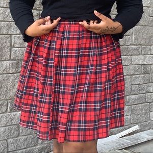 Plaid skater Skirt